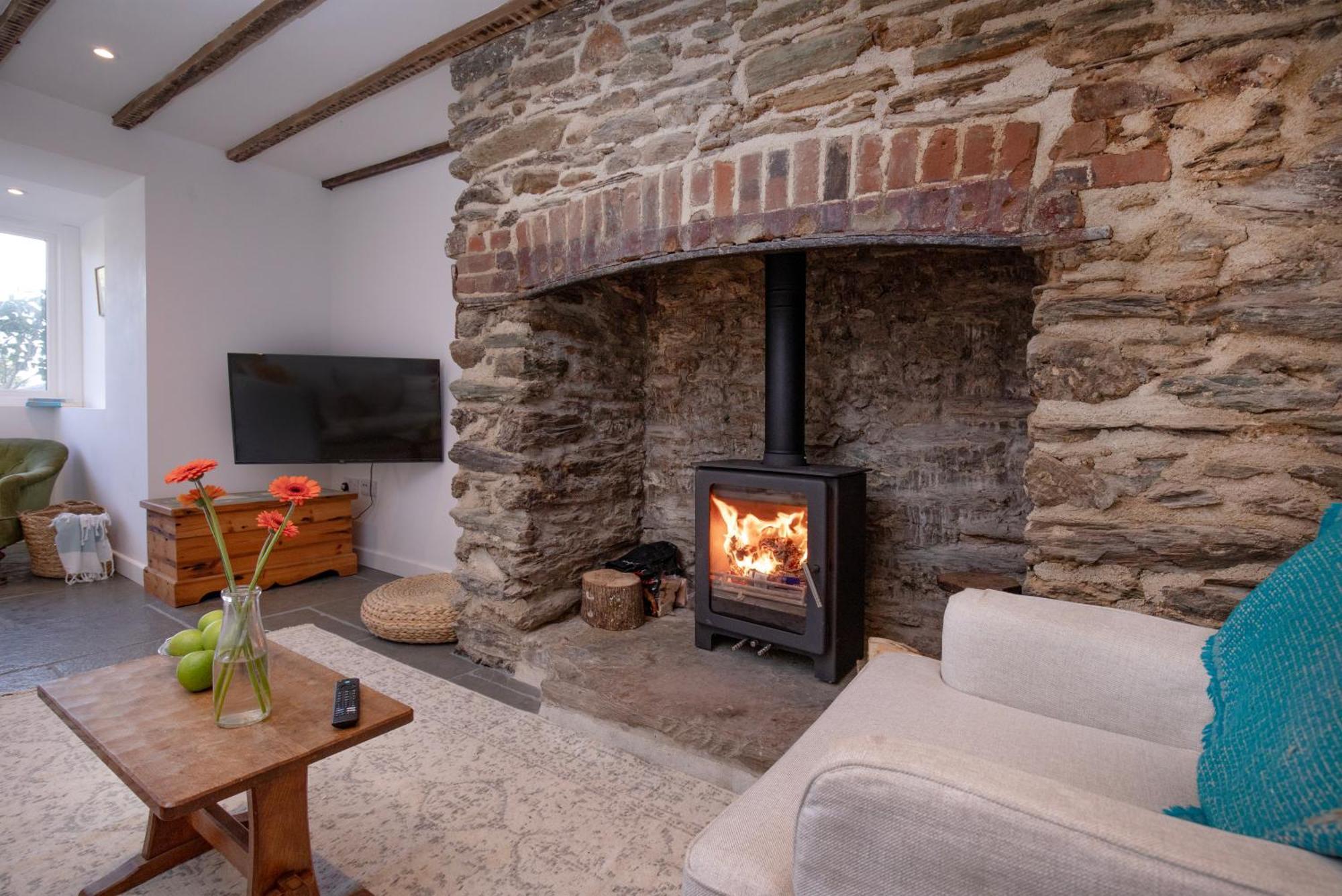 Beautiful Coastal Cottage In East Prawle Kingsbridge  Esterno foto